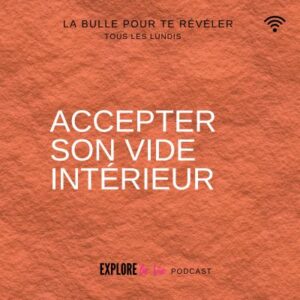 Vignette podcast accepter vide intérieur
